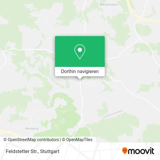 Feldstetter Str. Karte