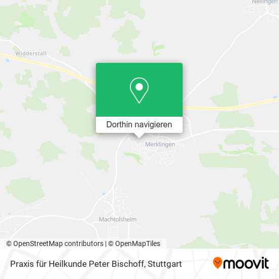 Praxis für Heilkunde Peter Bischoff Karte