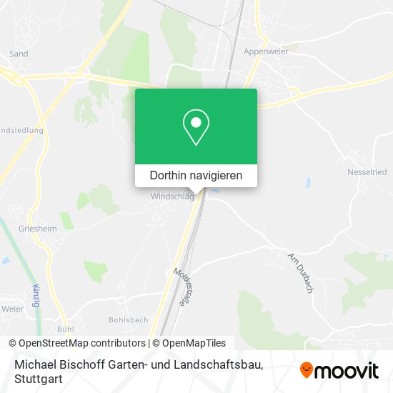 Michael Bischoff Garten- und Landschaftsbau Karte