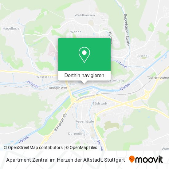 Apartment Zentral im Herzen der Altstadt Karte
