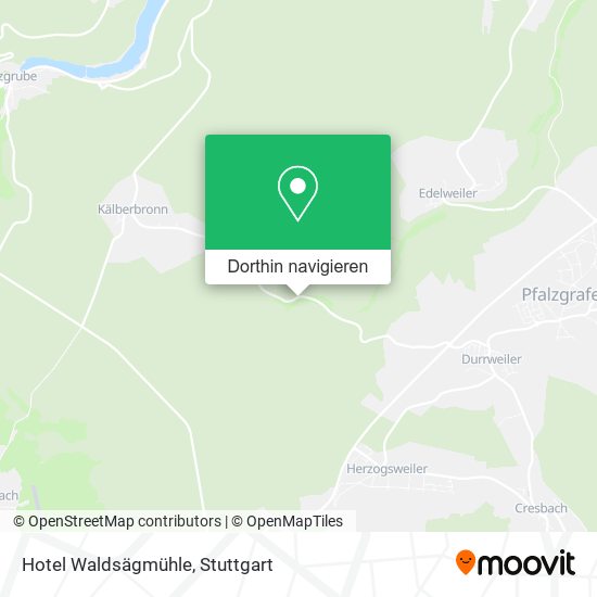 Hotel Waldsägmühle Karte