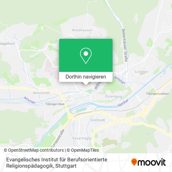 Evangelisches Institut für Berufsorientierte Religionspädagogik Karte