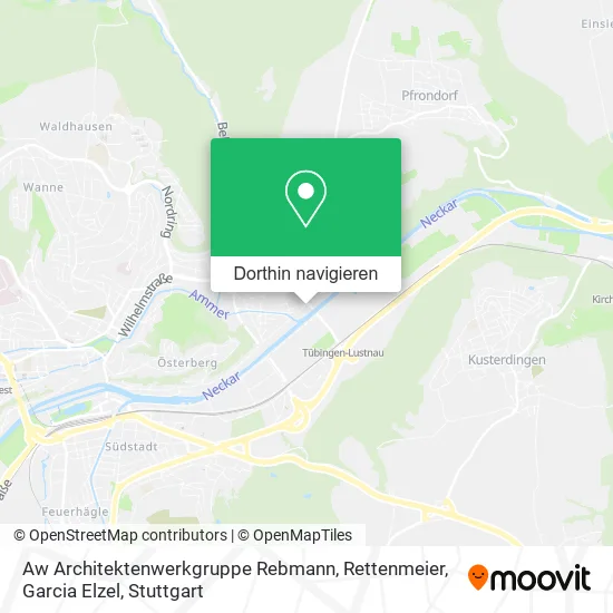Aw Architektenwerkgruppe Rebmann, Rettenmeier, Garcia Elzel Karte