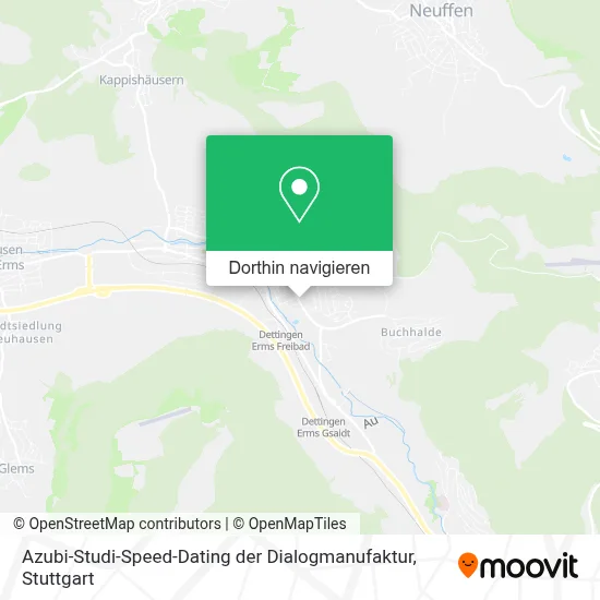 Azubi-Studi-Speed-Dating der Dialogmanufaktur Karte