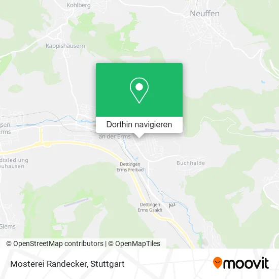 Mosterei Randecker Karte