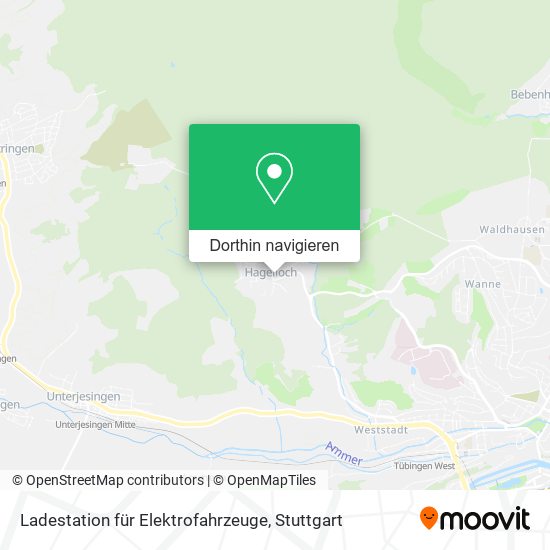 Ladestation für Elektrofahrzeuge Karte