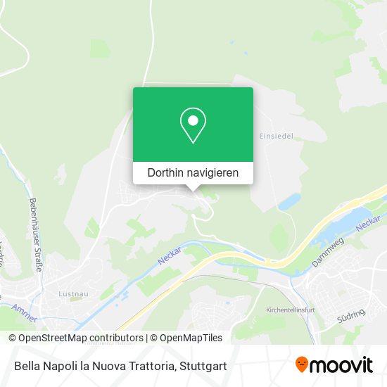 Bella Napoli la Nuova Trattoria Karte