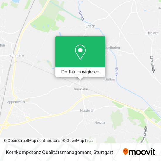 Kernkompetenz Qualitätsmanagement Karte