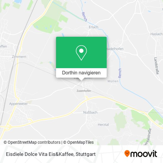 Eisdiele Dolce Vita Eis&Kaffee Karte