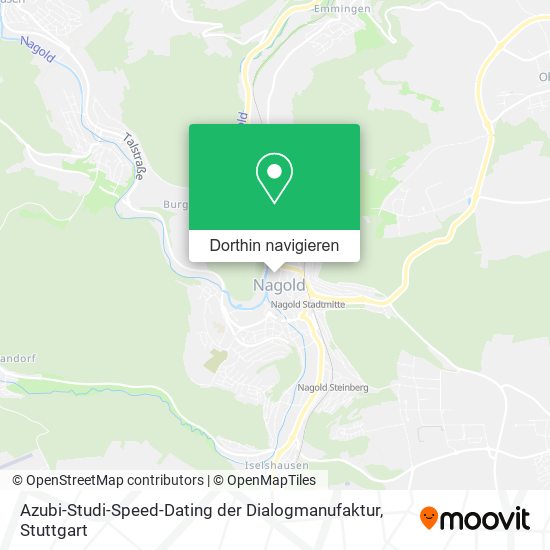Azubi-Studi-Speed-Dating der Dialogmanufaktur Karte