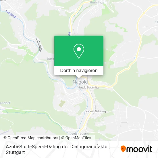 Azubi-Studi-Speed-Dating der Dialogmanufaktur Karte