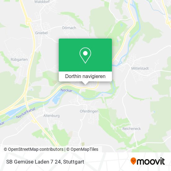 SB Gemüse Laden 7 24 Karte