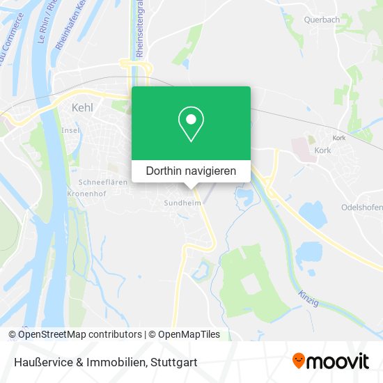 Haußervice & Immobilien Karte