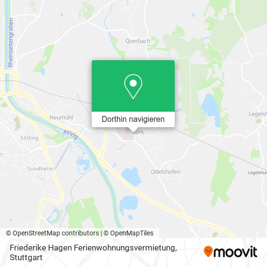 Friederike Hagen Ferienwohnungsvermietung Karte