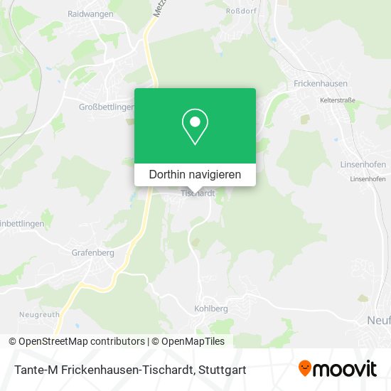 Tante-M Frickenhausen-Tischardt Karte