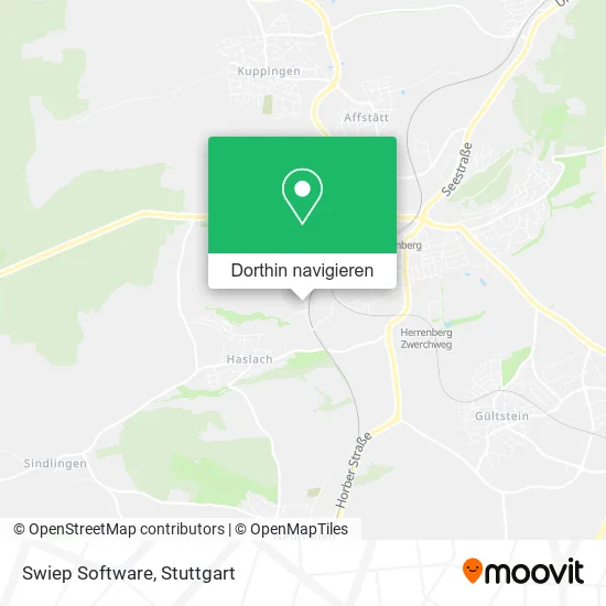 Swiep Software Karte