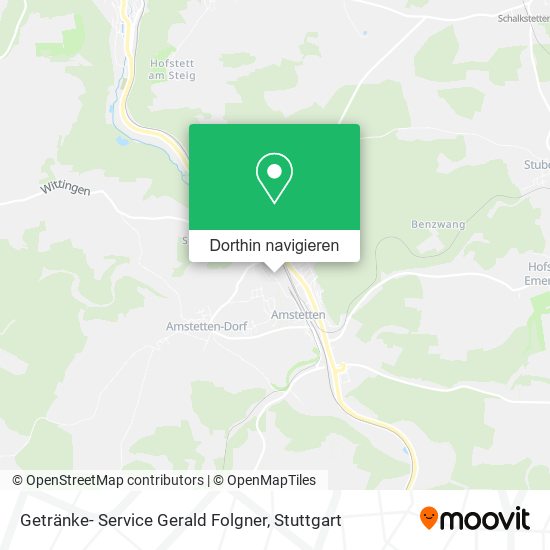Getränke- Service Gerald Folgner Karte