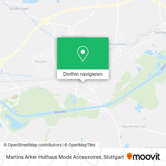 Martina Arker Huthaus Mode Accessoires Karte