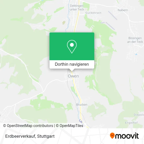 Erdbeerverkauf Karte