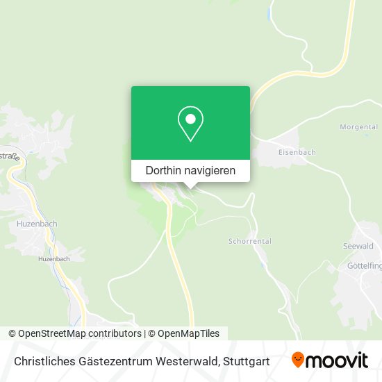 Christliches Gästezentrum Westerwald Karte