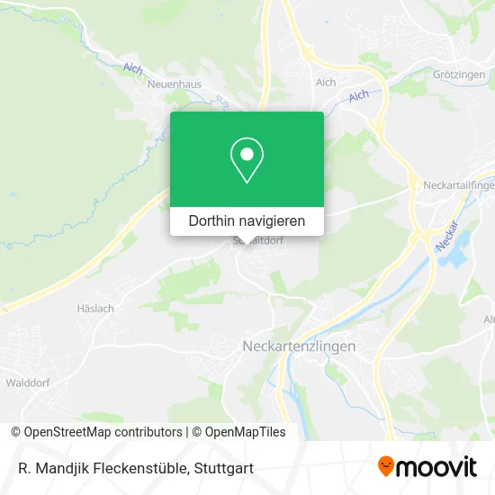 R. Mandjik Fleckenstüble Karte