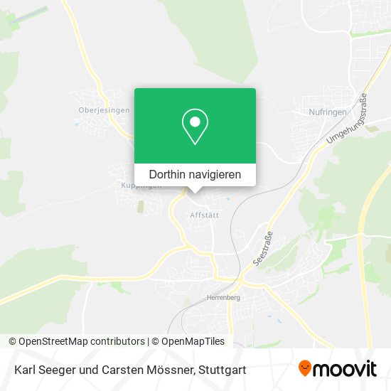 Karl Seeger und Carsten Mössner Karte