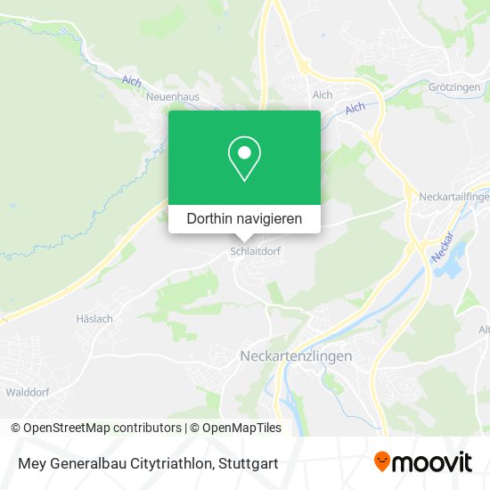 Mey Generalbau Citytriathlon Karte