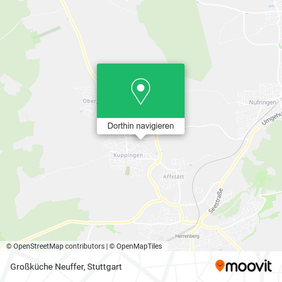 Großküche Neuffer Karte