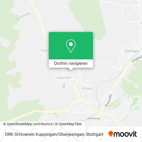 DRK Ortsverein Kuppingen / Oberjesingen Karte