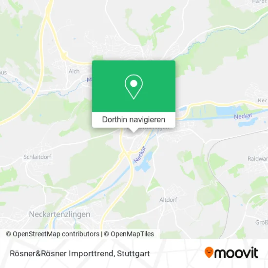 Rösner&Rösner Importtrend Karte