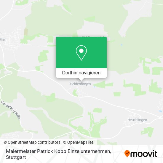 Malermeister Patrick Kopp Einzelunternehmen Karte