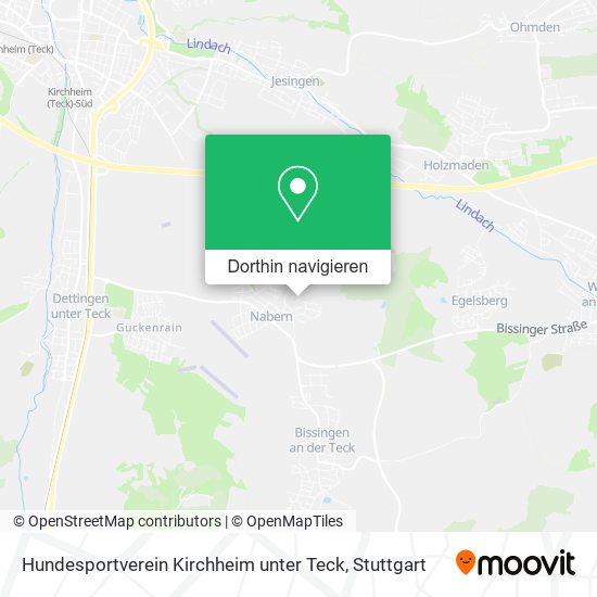 Hundesportverein Kirchheim unter Teck Karte