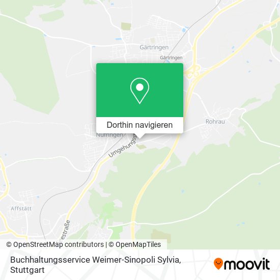Buchhaltungsservice Weimer-Sinopoli Sylvia Karte
