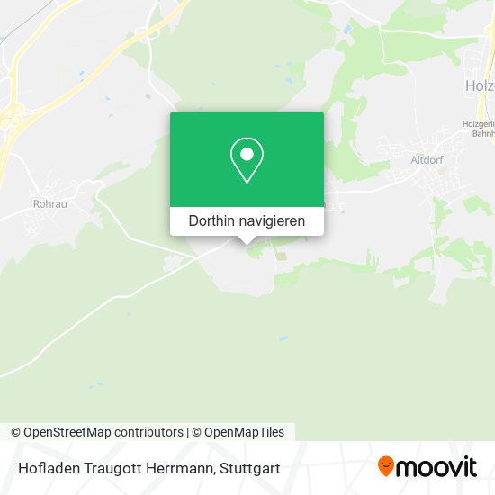 Hofladen Traugott Herrmann Karte