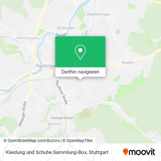Kleidung und Schuhe Sammlung-Box Karte