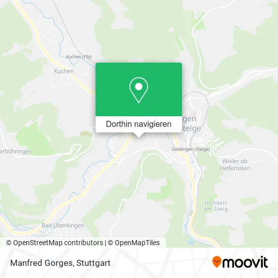 Manfred Gorges Karte