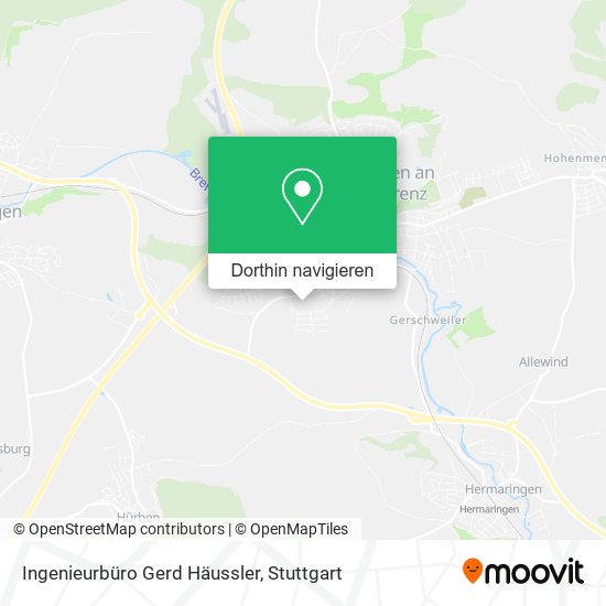 Ingenieurbüro Gerd Häussler Karte