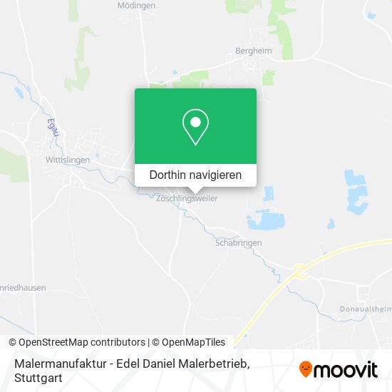 Malermanufaktur - Edel Daniel Malerbetrieb Karte