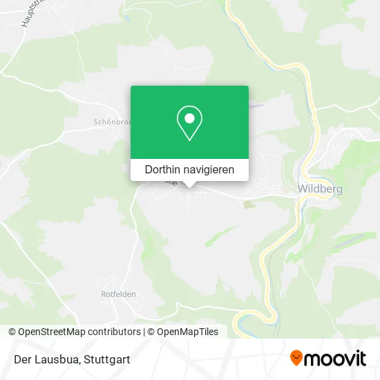 Der Lausbua Karte
