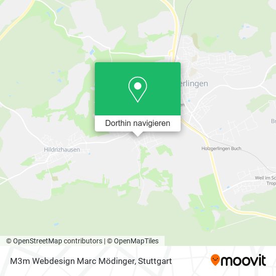 M3m Webdesign Marc Mödinger Karte