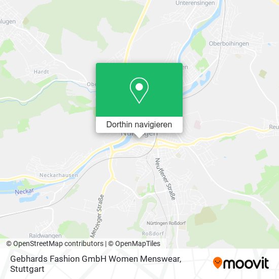 Gebhards Fashion GmbH Women Menswear Karte