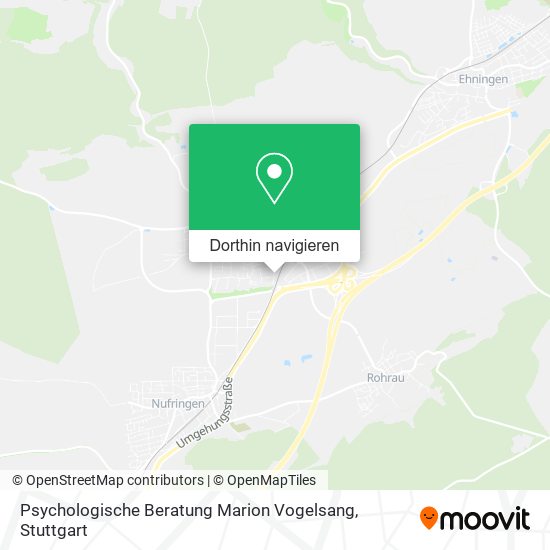 Psychologische Beratung Marion Vogelsang Karte