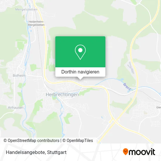 Handelsangebote Karte