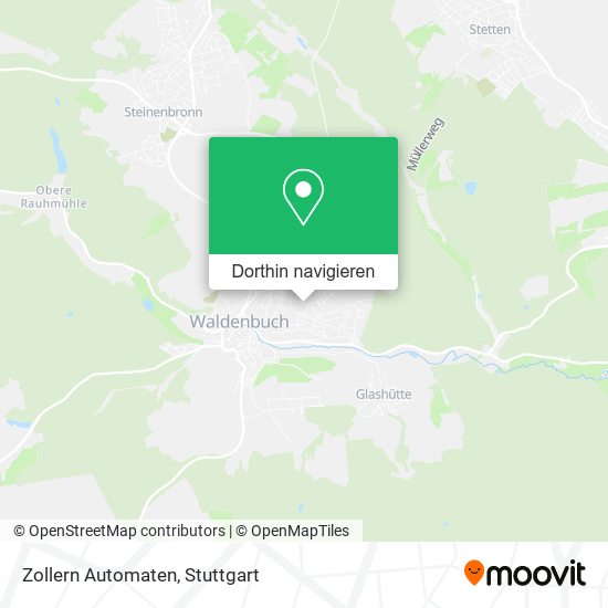 Zollern Automaten Karte