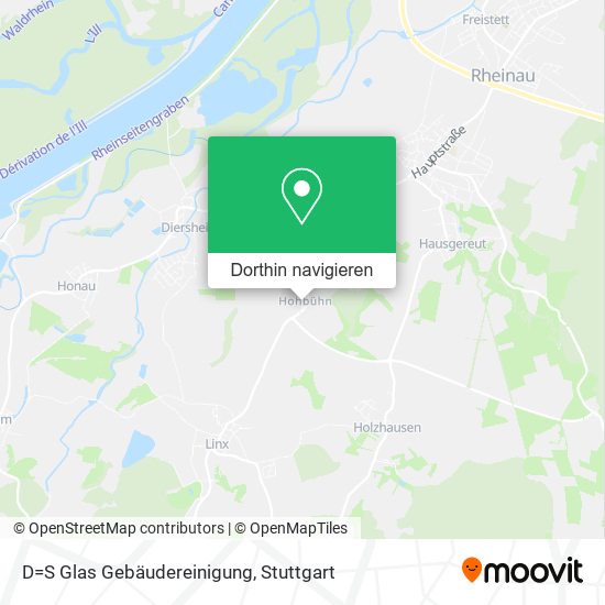 D=S Glas Gebäudereinigung Karte