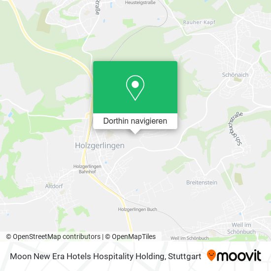 Moon New Era Hotels Hospitality Holding Karte