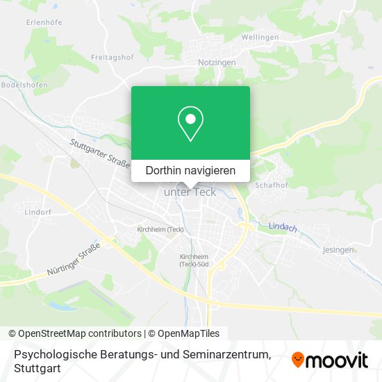 Psychologische Beratungs- und Seminarzentrum Karte