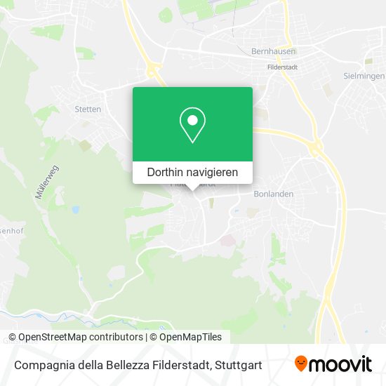 Compagnia della Bellezza Filderstadt Karte