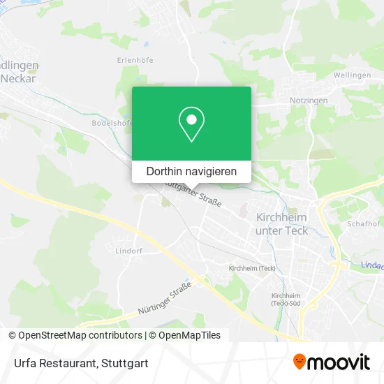 Urfa Restaurant Karte