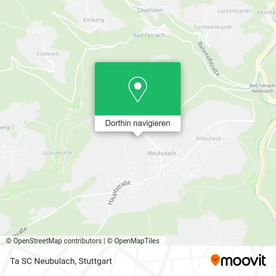 Ta SC Neubulach Karte